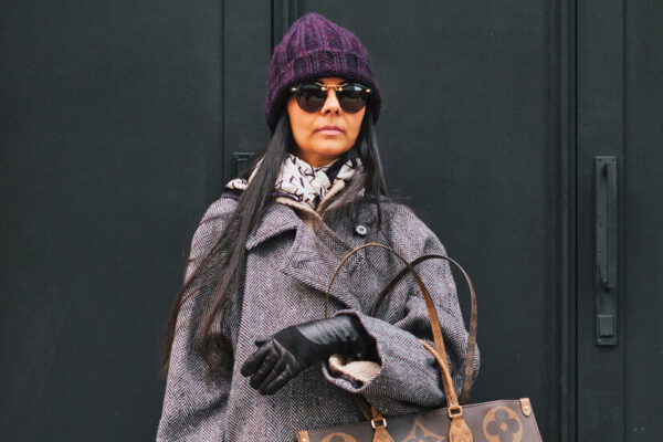 Sturdy Trousers and a Sumptuous Tweed Coat LOTW GUPTA hptz facebookJumbo